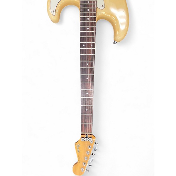 Vintage 1980s Fender Contemporary Stratocaster White Solid Body Electric Guitar