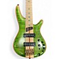 Used Ibanez SR5FMDX Emerald Green Low Gloss Electric Bass Guitar