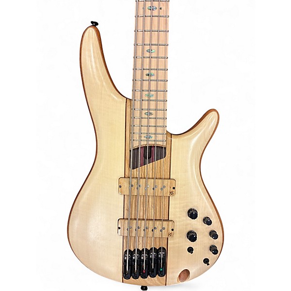 Used Ibanez SR5FMDX2 Natural Low Gloss Electric Bass Guitar