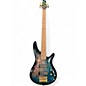 Used Ibanez SR405EPBDX Tropical Seafloor Burst Electric Bass Guitar thumbnail