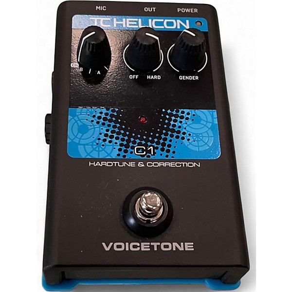 Used TC Helicon voicetone c1 Effect Pedal