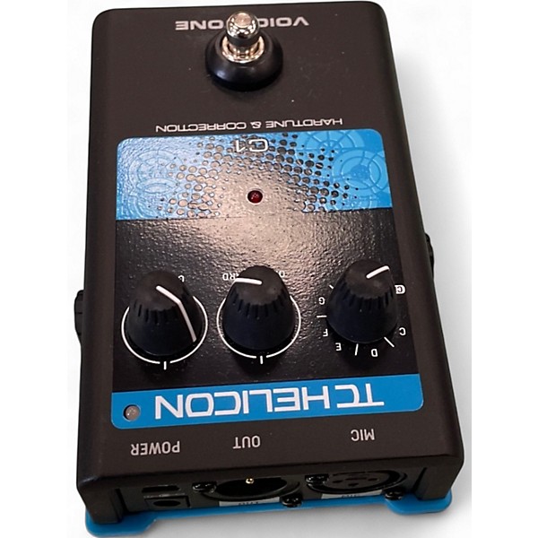 Used TC Helicon voicetone c1 Effect Pedal