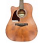 Used Ibanez AW54LCE Mahogany Acoustic Electric Guitar