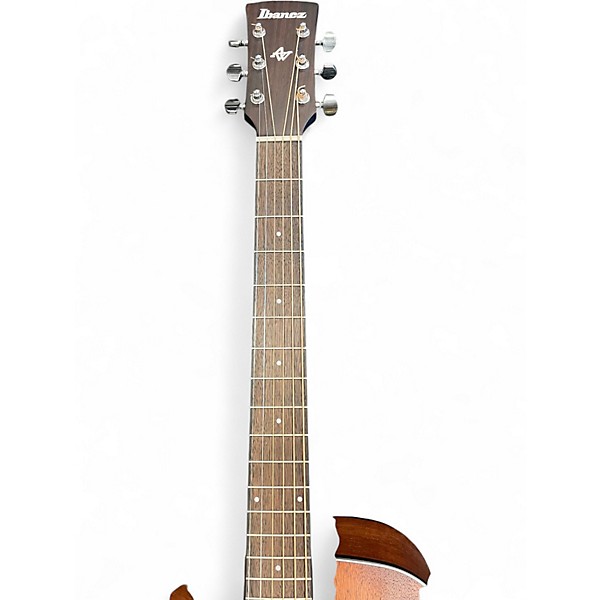 Used Ibanez AW54LCE Mahogany Acoustic Electric Guitar