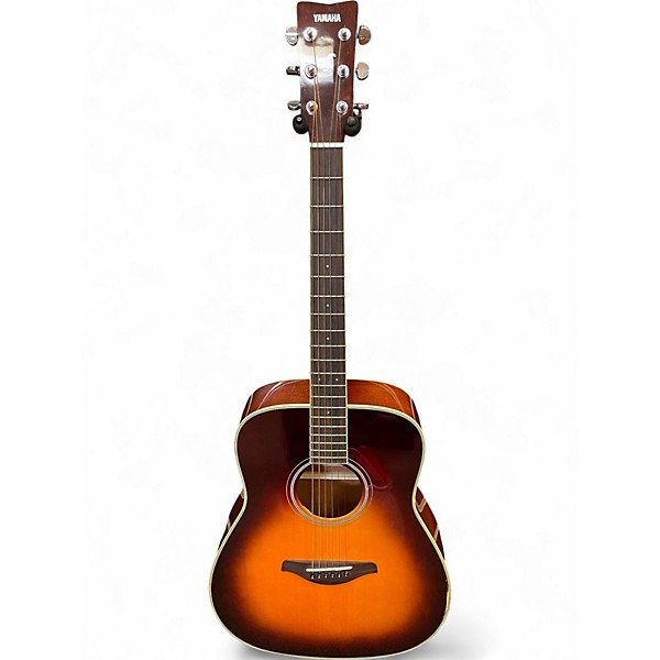 Used Yamaha FGTA TRANS ACOUSTIC Natural Acoustic Electric Guitar