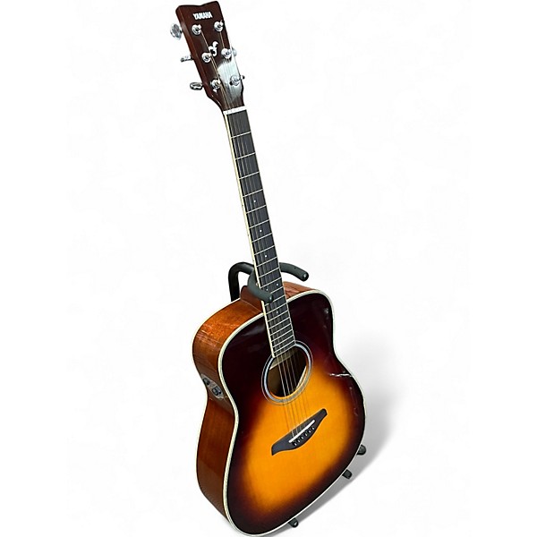 Used Yamaha FGTA TRANS ACOUSTIC Natural Acoustic Electric Guitar