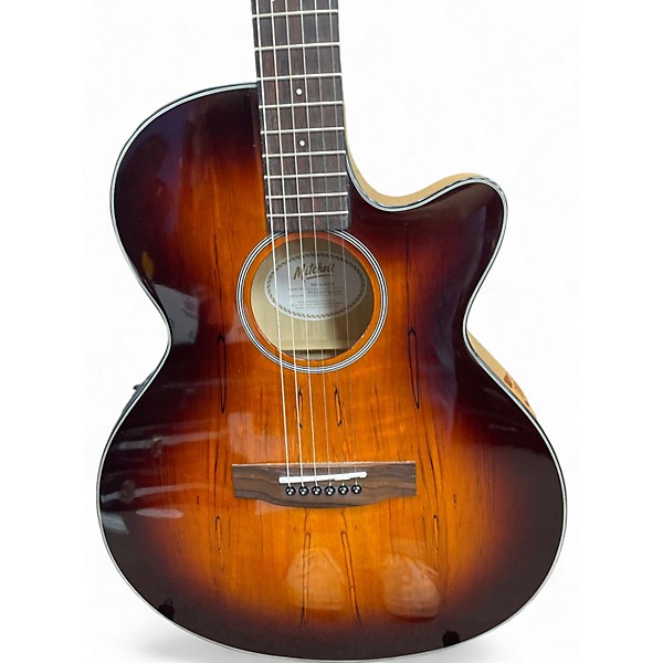 Used Mitchell MX-430SM Amber Acoustic Guitar