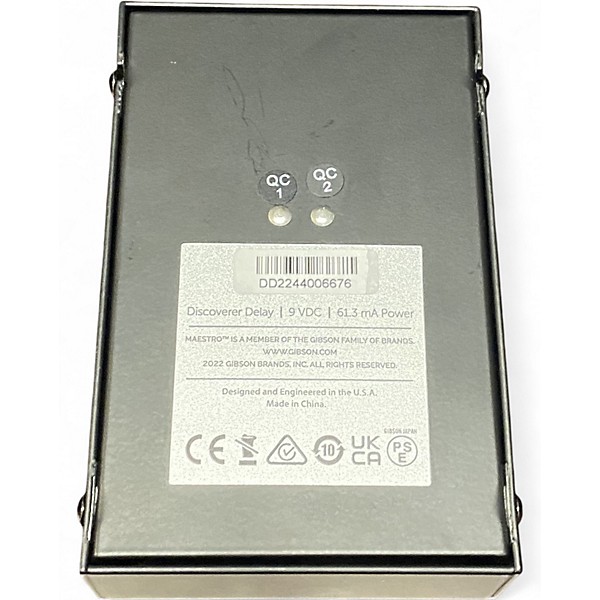 Used Maestro Discoverer Delay Effect Pedal