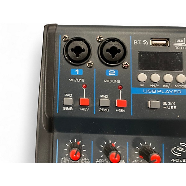 Used Pyle pmxu43bt Digital Mixer