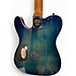 Used Schecter Guitar Research PT PRO TRANS BLUE BURST Solid Body Electric Guitar