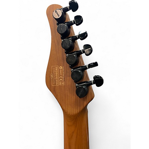 Used Schecter Guitar Research PT PRO TRANS BLUE BURST Solid Body Electric Guitar