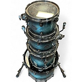 Used Mapex 4 Piece SATURN V  DEEP WATER BURL Drum Kit