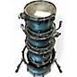Used Mapex 4 Piece SATURN V  DEEP WATER BURL Drum Kit thumbnail