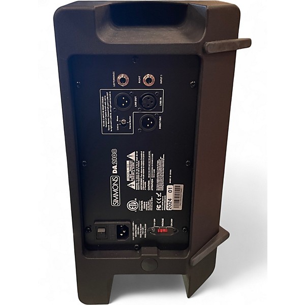Used Simmons DA2108 Powered Speaker