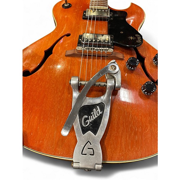 Vintage 1961 Guild Starfire III Natural Hollow Body Electric Guitar