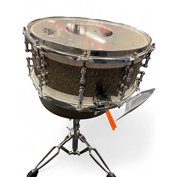 Used Infinity Drumworks 14in SNARE Gold Drum
