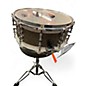Used Infinity Drumworks 14in SNARE Gold Drum