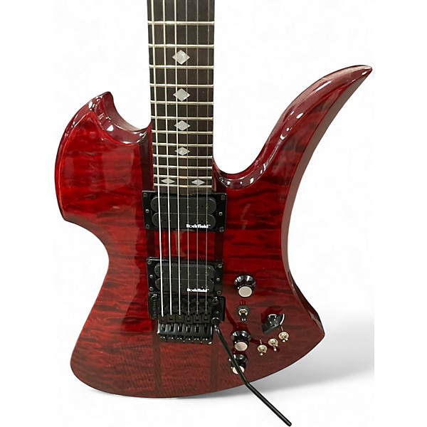 Used B.C. Rich Mockingbird ST Candy Red Burst Solid Body Electric Guitar