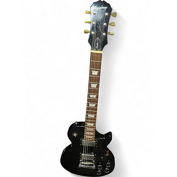 epiphone Les Paul Studio 黒 ケース付 Epiphone Studio Les Paul - Black With Hard Case | Reverb