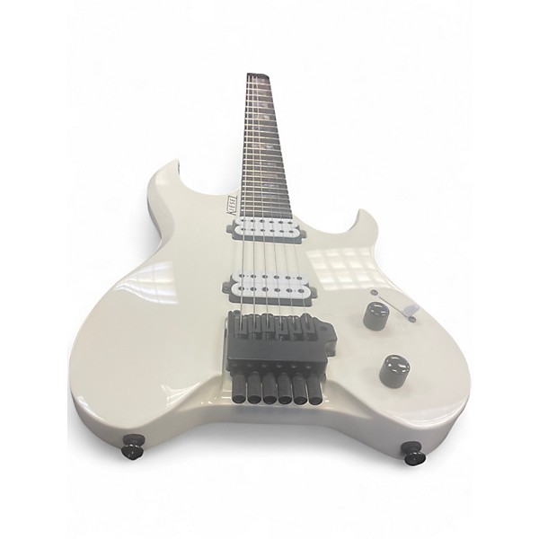 Used 2024 Kiesel VADER WHITE Solid Body Electric Guitar