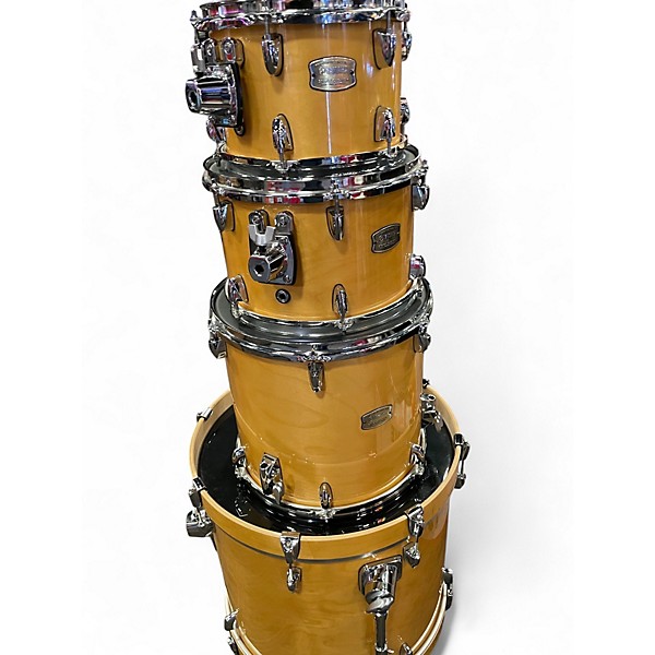 Used Yamaha 4 Piece Stage Custom Natural Drum Kit