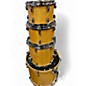 Used Yamaha 4 Piece Stage Custom Natural Drum Kit