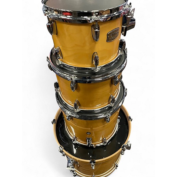 Used Yamaha 4 Piece Stage Custom Natural Drum Kit