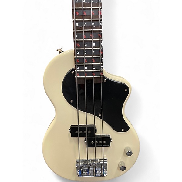 Used Blackstar CARRY-ON Olympic White Electric Bass Guitar