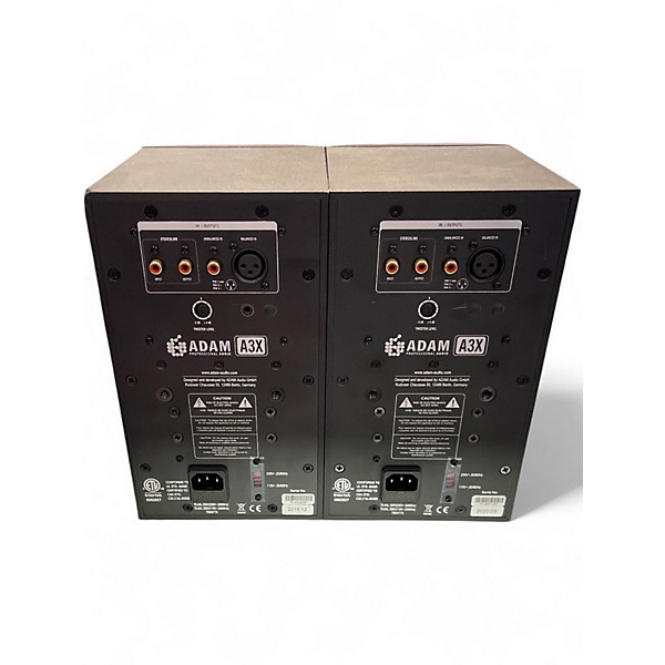 Used ADAM Audio A3X 2-Way Pair Powered Monitor