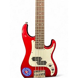 Used Greg Bennett Design by Samick MCR-1 Candy Apple Red Electric Bass Guitar
