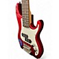 Used Greg Bennett Design by Samick MCR-1 Candy Apple Red Electric Bass Guitar
