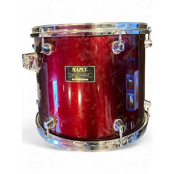 Used Mapex 4 Piece Venus Red Drum Kit