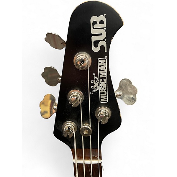 Used Ernie Ball Music Man sub Black Electric Bass Guitar