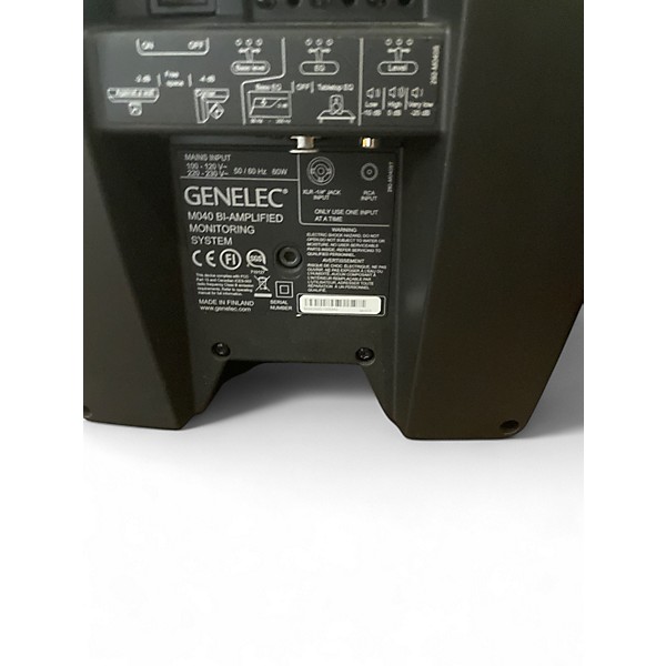 Used Genelec M040AM PAIR Powered Monitor