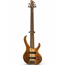 Used Ibanez BTB675 5 String Natural Electric Bass Guitar
