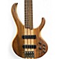 Used Ibanez BTB675 5 String Natural Electric Bass Guitar