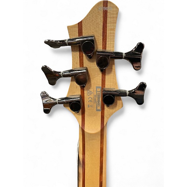 Used Ibanez BTB675 5 String Natural Electric Bass Guitar