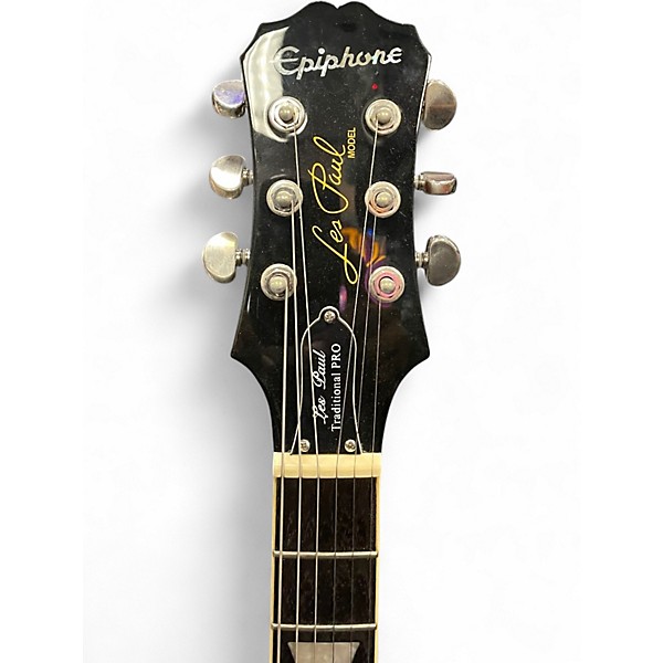 Used Epiphone Custom Shop Les Paul Traditional Pro Gold Top Solid Body Electric Guitar