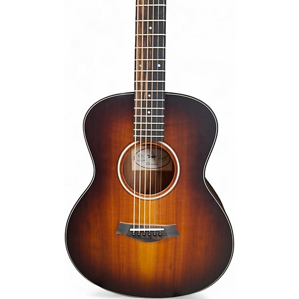 Used Taylor GS Mini Koa PLUS Brown Acoustic Electric Guitar