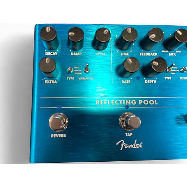 Used Fender REFLECTING POOL Effect Pedal