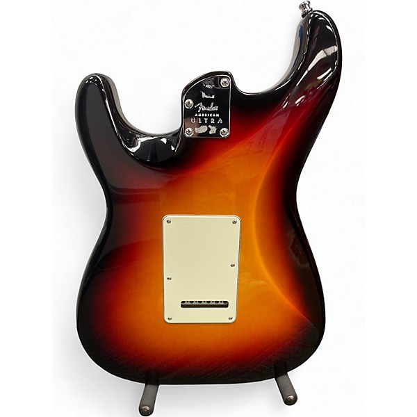 Used Fender American Ultra Stratocaster 2 Tone Sunburst Solid Body Electric Guitar
