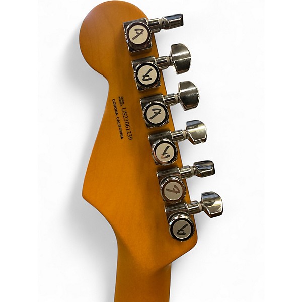 Used Fender American Ultra Stratocaster 2 Tone Sunburst Solid Body Electric Guitar