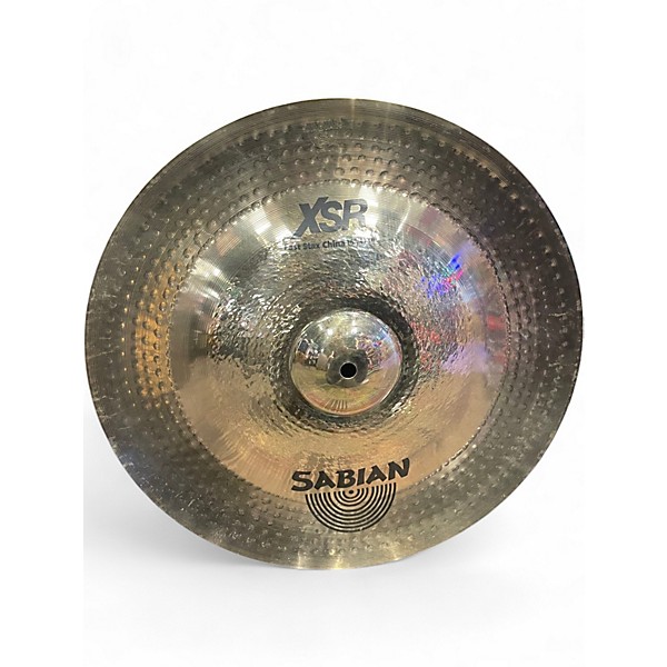 Used SABIAN 16in XSR FAST STAX  Cymbal