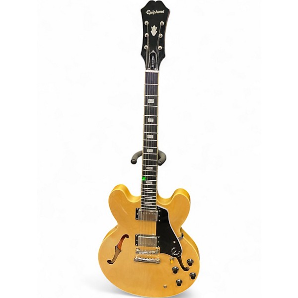 Used Epiphone DOT ES335 Pro Natural Hollow Body Electric