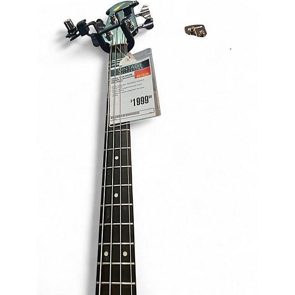 Vintage 1970s Ovation MAGNUM  Black Electric Bass Guitar