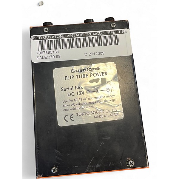 Used Guyatone VINTAGE TREMOLO Effect Pedal