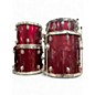 Used Gretsch Drums 5 Piece BlackHawk Red Drum Kit