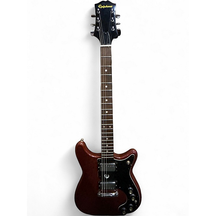 Used Epiphone ET-276 Cherry Solid Body Electric Guitar Cherry