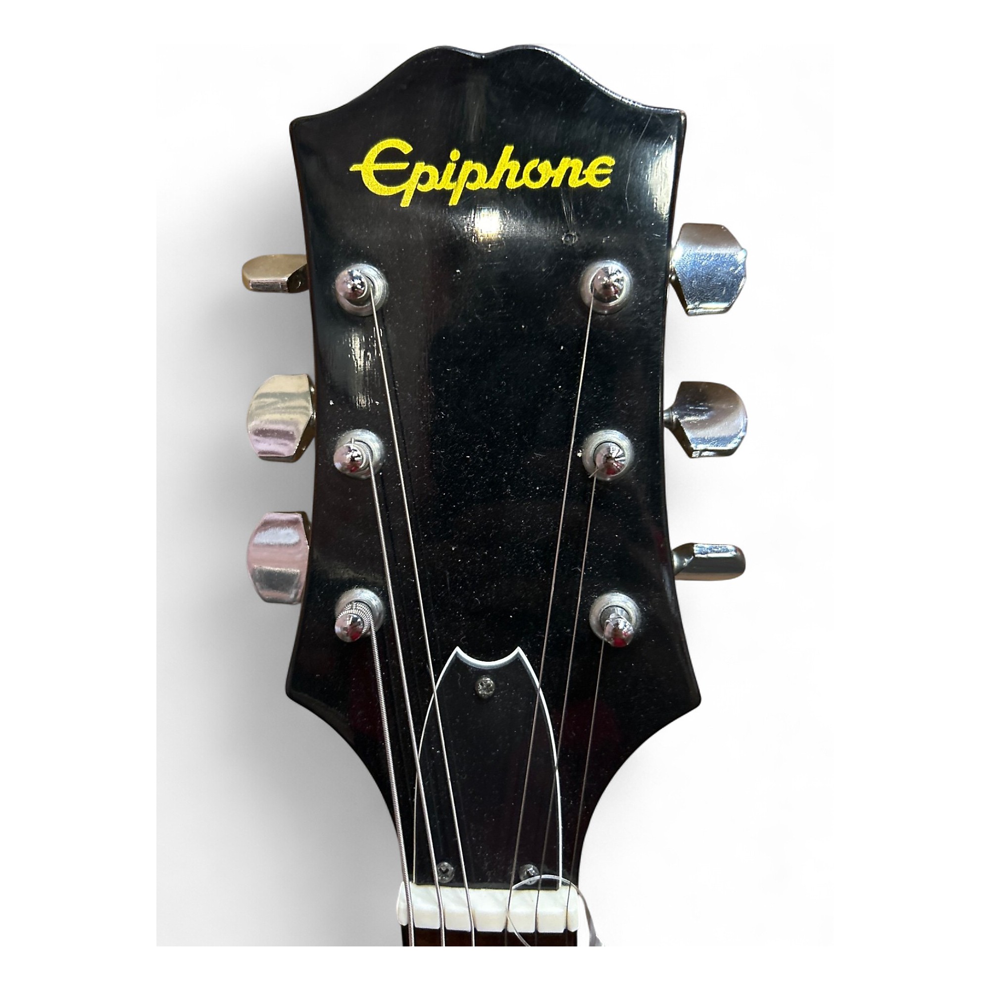 Used Epiphone ET-276 Cherry Solid Body Electric Guitar Cherry