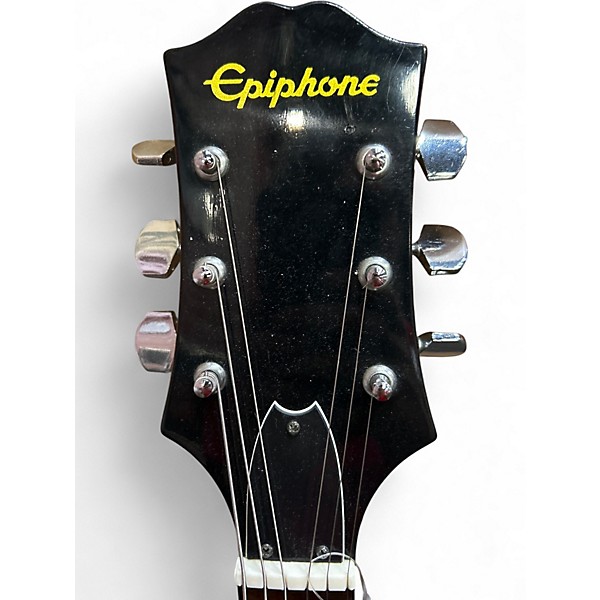 Used Epiphone ET-276 Cherry Solid Body Electric Guitar